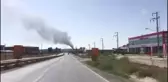 Uşak'ta Fabrika Yangını