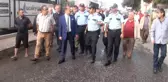 İş Hanında Yangın Çıkmış, Bina Sakinleri Camiye Sığınmıştı.