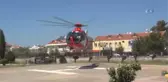 Ambulans Helikopter Orman Muhafaza Memuru İçin Havalandı