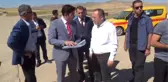 Siirt Valisi Atik Havaalanında İncelemede Bulundu