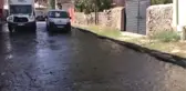 Kepçenin Patlattığı Boru Mahalleyi Sular Altında Bıraktı