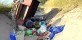 Traktör Römorku Kanala Yuvarlandı, 19 İşçi Yaralandı