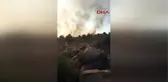 Çanakkale - Bozcaada'daki Yangına Kaymakam ve Belediye Başkanı da Müdahale Etti