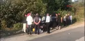 Düzce'de Pat Pat Devrildi 7 Yaralı