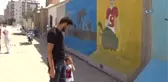 Beton Bariyerleri Sanat Eserine Dönüştürdüler