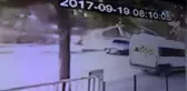 Kaldırımdaki Vatandaşın Ezilme Anı Kamerada