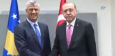 Cumhurbaşkanı Erdoğan, Kosova Cumhurbaşkanı Hashim Thaçi ile Görüştü