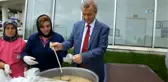 Geleneksel Aşure Günü'nde Bin 500 Vatandaşa Aşure İkramı Yapıldı