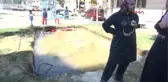 Denizli Çocuk Parkına Trafoya Mahalleliden Tepki