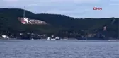 Çanakkale Rus Savaş Gemisi Çanakkale Boğazı'ndan Geçti