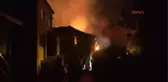 Zonguldak Ereğli'de Tek Katlı Ahşap Ev Yandı