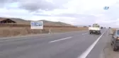 Sürücülere Trafik Kazalarına Karşı Levhalı Uyarı