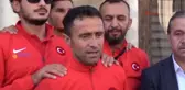 Avrupa Şampiyonu Ampute Milli Futbol Takımı'na Mevlana'da Sevgi Seli