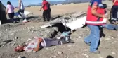 Muğla Tatbikatta Gövdesi Üzerine Düşen Uçağa Müdahale Edildi -1