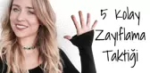 5 Madde ile Kolay Zayıflama Yöntemlerim | Beslenme Rutinim Gözde Tezer