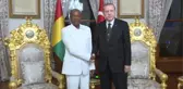Cumhurbaşkanı Recep Tayyip Erdoğan, Gine Cumhurbaşkanı Alpha Conde ile Bir Araya Geldi.