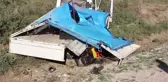Kamyonet Tarlaya Devrildi: 1 Ölü, 3 Yaralı