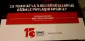 15 Temmuz Şehit Aileleri Kampı