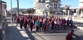Antalya Kumluca'da Cumhuriyet Yürüyüşü Yapıldı