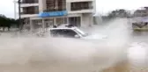 Etkili Sağanak Nedeniyle Evleri Su Bastı