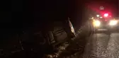 Hafif Ticari Araç Devrildi: 8 Yaralı
