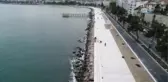 Ordu'nun Yeni Sahili Havadan Görüntülendi