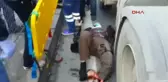 Kocaeli Hafriyat Kamyonu Bacağının Üstünden Geçti