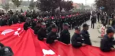 Karabük'te Cumhuriyet Yürüyüşü