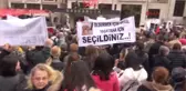 Eyüpsultan Belediyesi Önünde Hayvanseverlerden Prostesto...