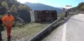 Düzce'de Yolcu Midibüsü Devrildi: 12 Yaralı