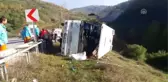 Yolcu Midibüsü Devrildi: 12 Yaralı (2) - Düzce