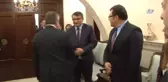 Akıncı, YÖK Başkanı Saraç'ı Kabul Etti