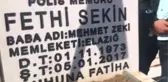 Kahraman Şehit Fethi Sekin'i Doğum Gününde Unutmadılar