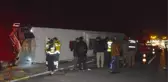 Bursa'da Yolcu Otobüsü ile Kamyon Çarpıştı: 1 Ölü, 17 Yaralı