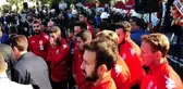 Samsunspor'un Hocası, Takım Otobüsünü Yoldan Çevirip Şehit Cenazesine Götürdü