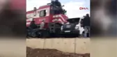 Batman'da Trenin Çarptığı Kamyoneti 100 Metre Sürükledi