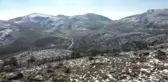 Afyonkarahisar'da Mevsimin İlk Karı Kocatepe'ye Yağdı