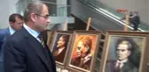 Adliyenin Güvenlik Müdüründen Atatürk Resim Sergisi