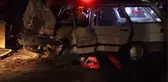 Denizli'de İki Otomobil Çarpıştı 4 Ölü, 4 Yaralı