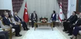 KKTC Meclis Başkanı Siber, Kasırga ile Akdağ'ı Kabul Etti