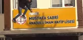 Tokat'ta, Okula Mustafa Sabri Efendi İsminin Verilmesine Tepki