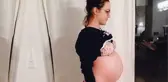Meryem Uzerli, 9 Aylık Hamileyken Çektirdiği Fotoğrafı Paylaştı
