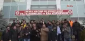 İcra Dairesine Alınmayan Avukat Katipleri Protesto Gösteri Yaptı