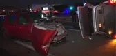 Ak Partilileri Taşıyan Minibüs, Otomobille Çarpıştı - 9 Kişi Yaralandı (2)