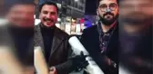 Arkadaşlarını Oyalayıp Otomobilini Naylonla Kapladılar... Şakayı İzleyen Vatandaş Kaza Yaptı