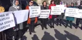 Tokat'ta Kadına Yönelik Şiddete Kornalı Protesto