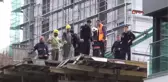 İnşaatta Yaralı İşçiyi Kurtarma Operasyonu