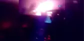 Kağıthane'de Gecekondu Alev Alev Yandı