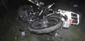 Otomobille Çarpışan Motosikletin Sürücüsü Öldü