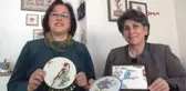 Samsun Cennetin Kuşlarını Kanaviçeye İşlediler